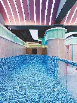 钢结构胶膜玻璃池